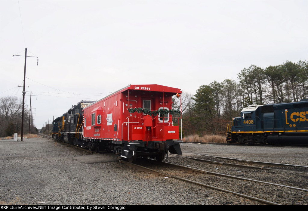 Parking the Santa Train